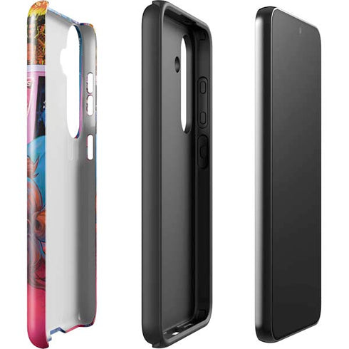 Pink Hair Anime Gamer Girl by Ivy Dolamore Galaxy S24 Plus Impact Case